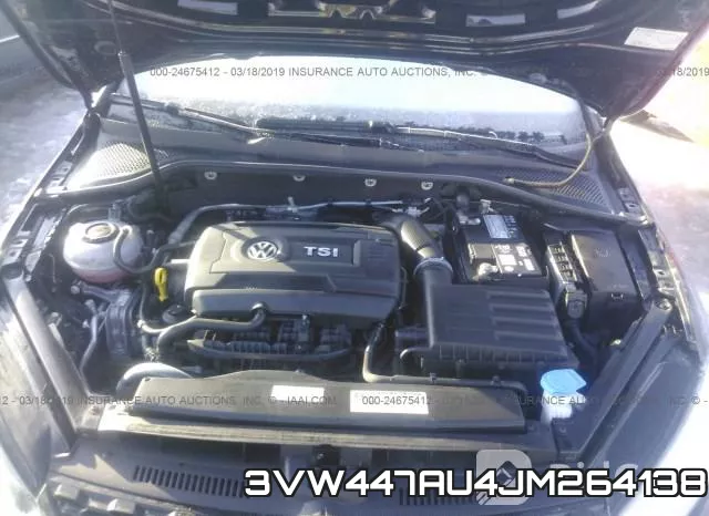 3VW447AU4JM264138 фото 2