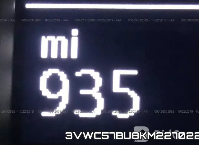 3VWC57BU8KM227022 фото 8