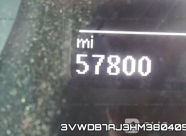 3VWDB7AJ3HM380405 фото 8