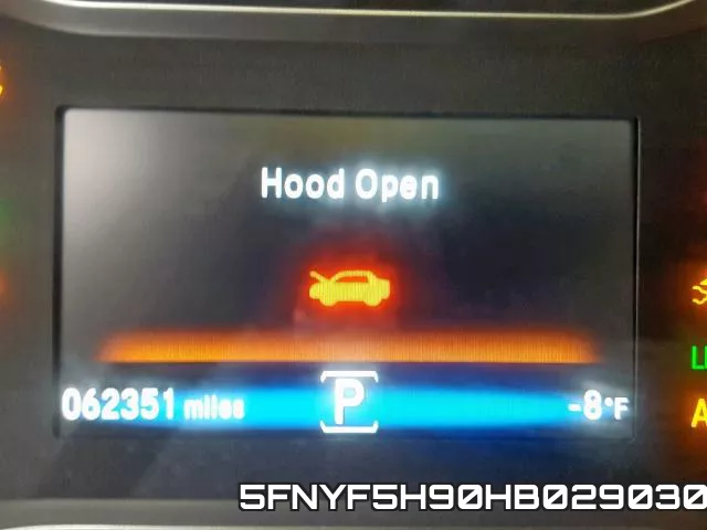 5FNYF5H90HB029030 фото 9