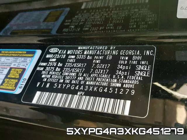 5XYPG4A3XKG451279 фото 2