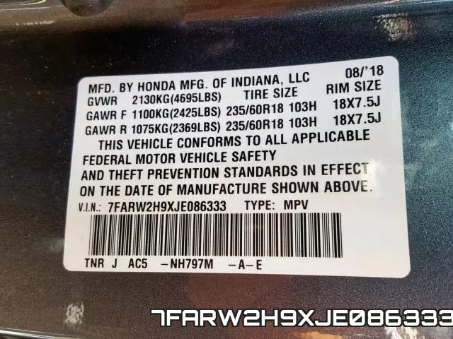 7FARW2H9XJE086333 фото 2