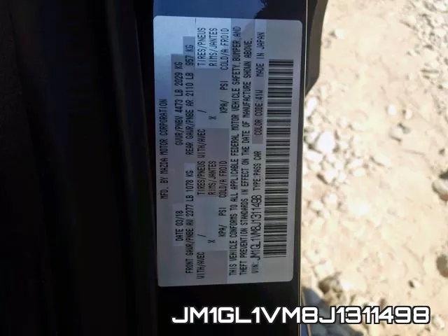 JM1GL1VM8J1311498 фото 2