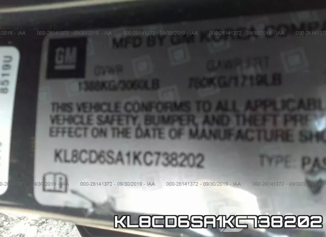 KL8CD6SA1KC738202 фото 10