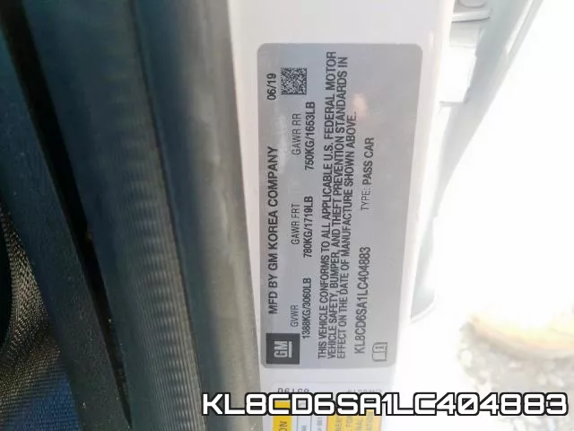 KL8CD6SA1LC404883 фото 2
