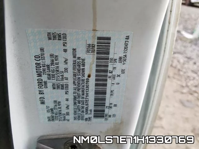 NM0LS7E71H1330769 фото 2