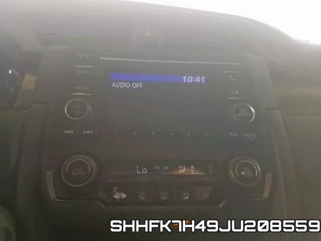 SHHFK7H49JU208559 фото 10