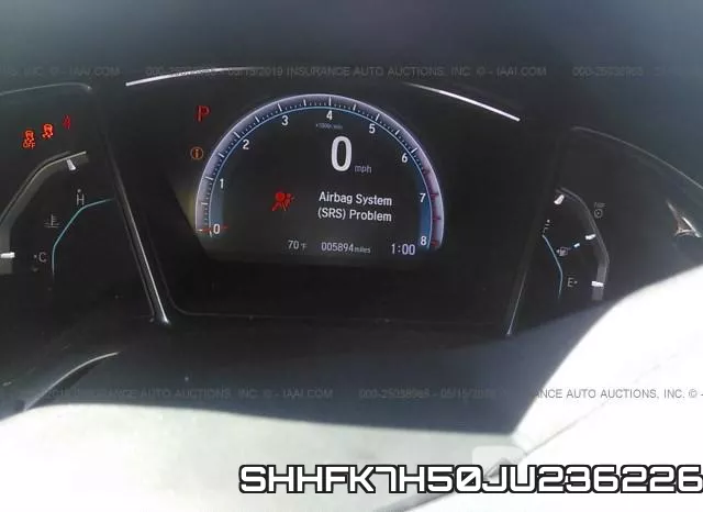 SHHFK7H50JU236226 фото 7