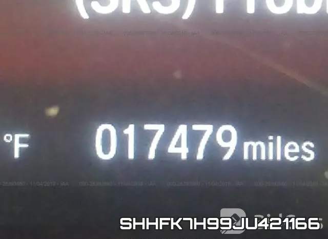 SHHFK7H99JU421166 фото 8