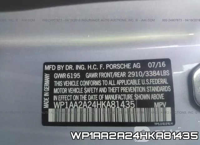 WP1AA2A24HKA81435 фото 10