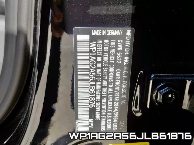WP1AG2A56JLB61876 фото 2