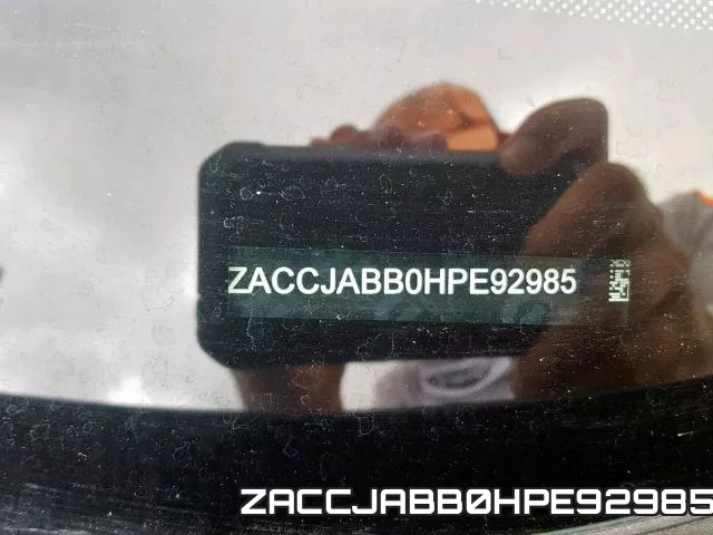 ZACCJABB0HPE92985 фото 2