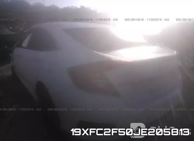 19XFC2F50JE205813 фото 4