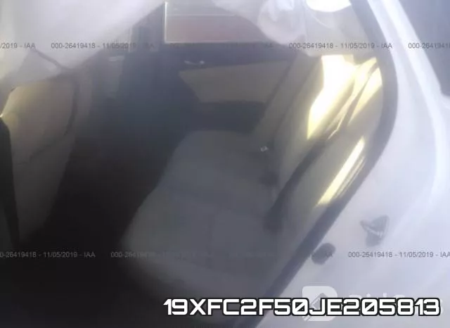 19XFC2F50JE205813 фото 9