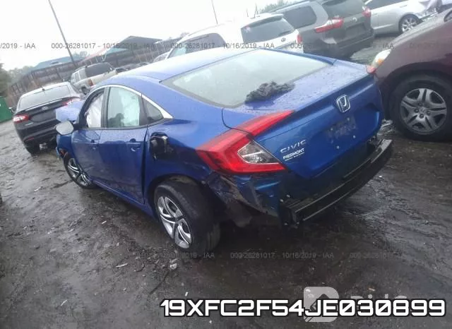 19XFC2F54JE030899 фото 3