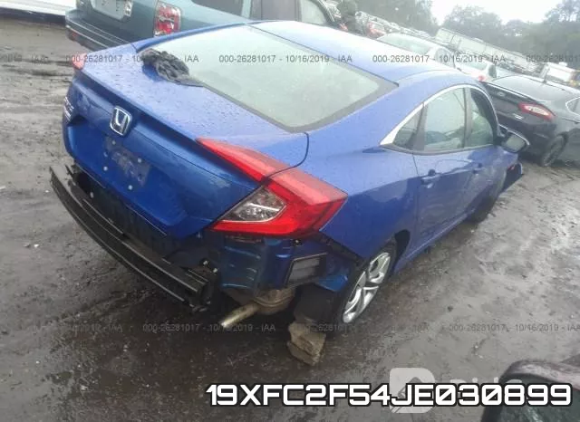 19XFC2F54JE030899 фото 4