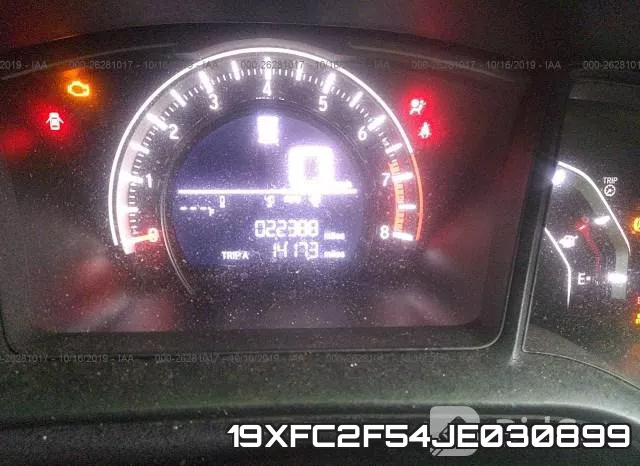 19XFC2F54JE030899 фото 7
