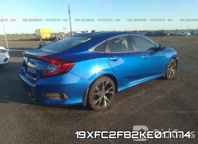 19XFC2F82KE017774 фото 5