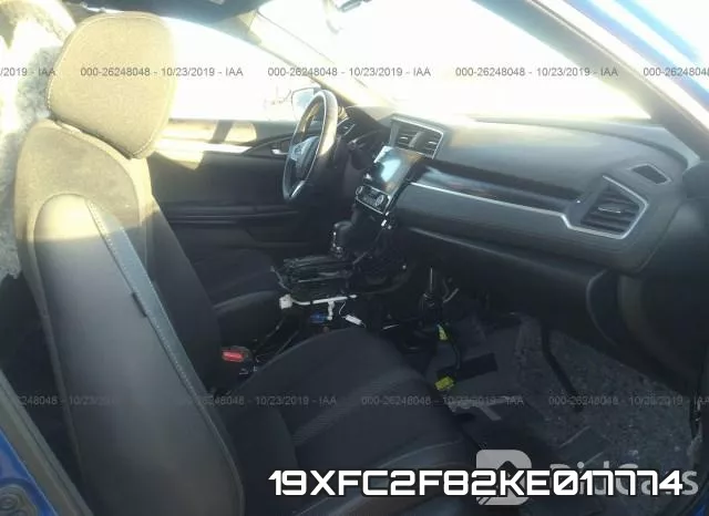 19XFC2F82KE017774 фото 6