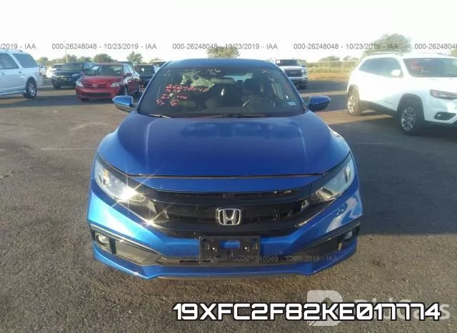 19XFC2F82KE017774 фото 7