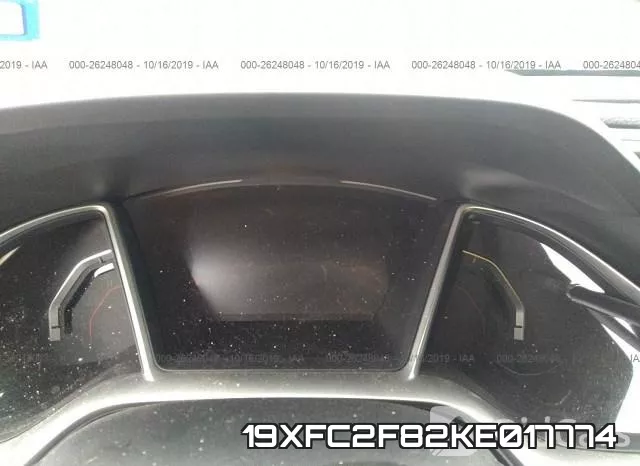 19XFC2F82KE017774 фото 8