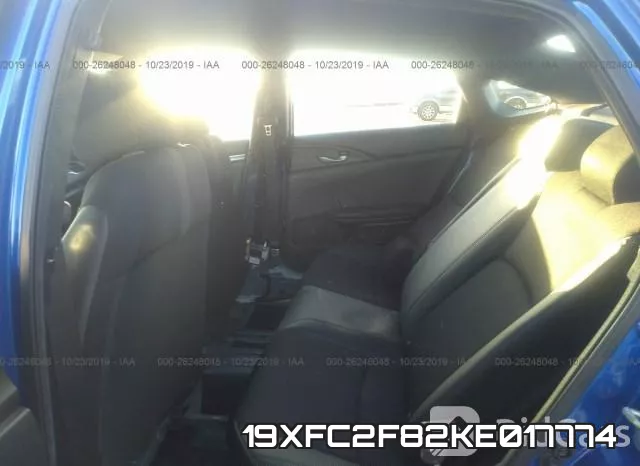 19XFC2F82KE017774 фото 9