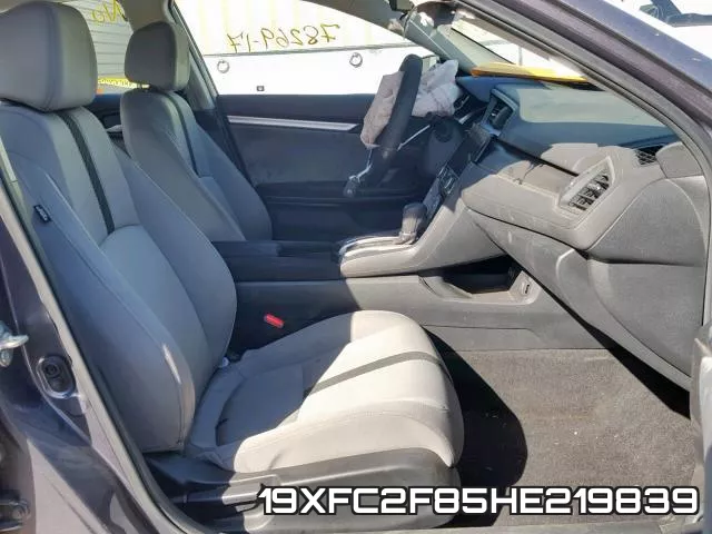 19XFC2F85HE219839 фото 6