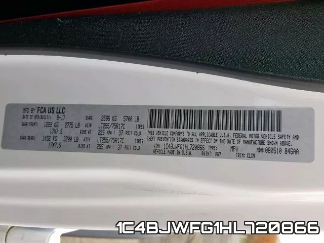 1C4BJWFG1HL720866 фото 2