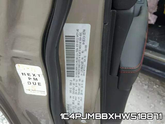 1C4PJMBBXHW518871 фото 2