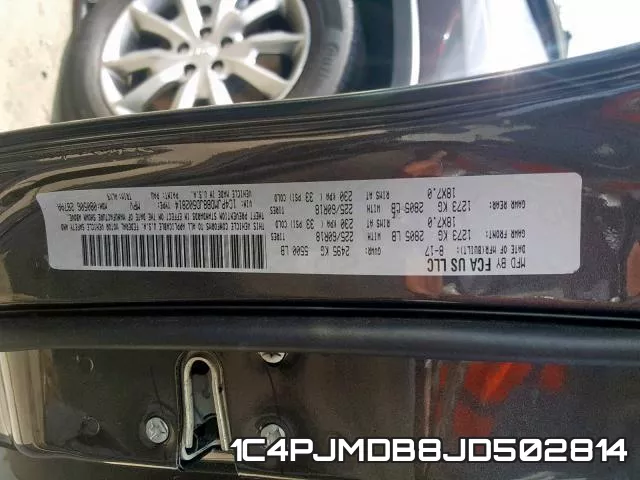 1C4PJMDB8JD502814 фото 2