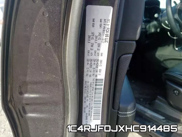 1C4RJFDJXHC914485 фото 2