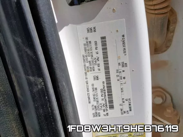 1FD8W3HT9HEB76119 фото 2