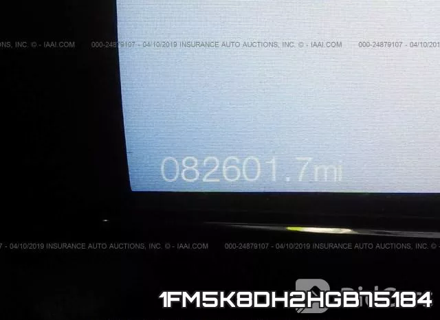 1FM5K8DH2HGB75184 фото 8