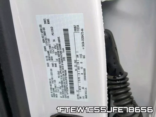 1FTEW1C55JFE78656 фото 2