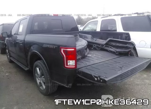 1FTEW1CP0HKE36429 фото 4