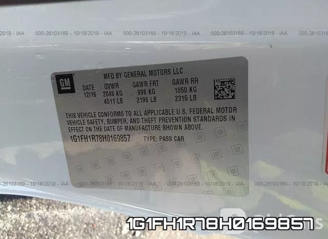 1G1FH1R78H0169857 фото 10