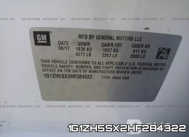 1G1ZH5SX2HF284322 фото 10