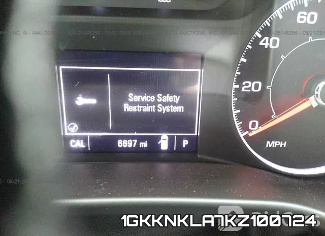 1GKKNKLA7KZ100724 фото 8