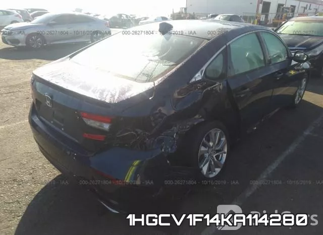 1HGCV1F14KA114280 фото 4