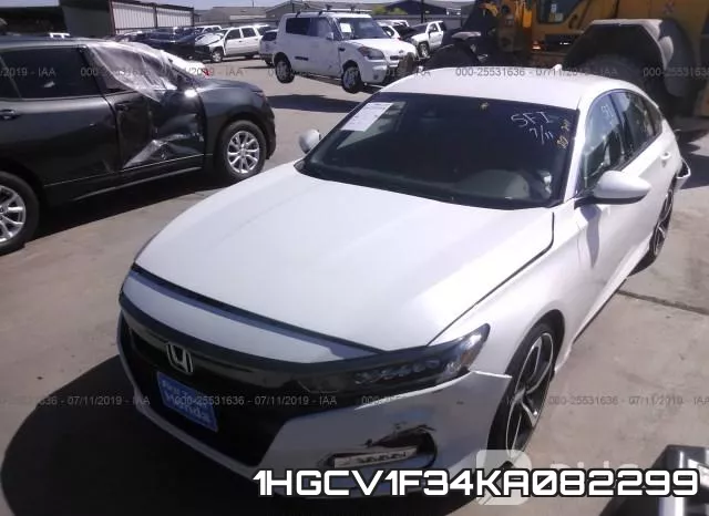 1HGCV1F34KA082299 фото 3