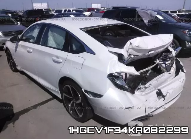 1HGCV1F34KA082299 фото 4