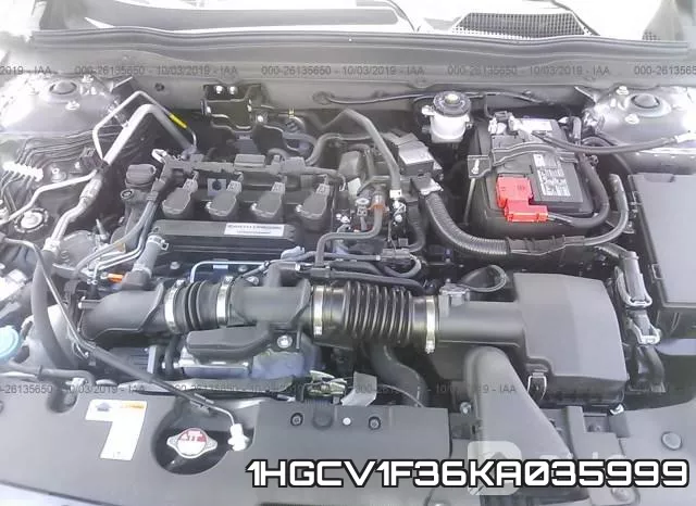 1HGCV1F36KA035999 фото 2