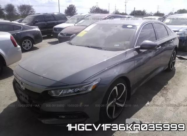 1HGCV1F36KA035999 фото 3
