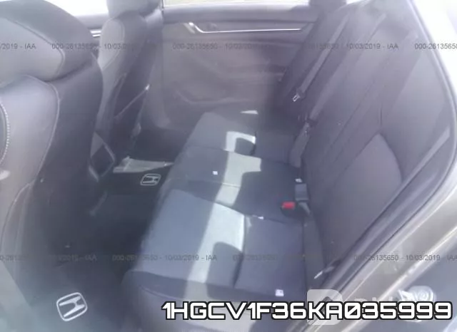 1HGCV1F36KA035999 фото 9