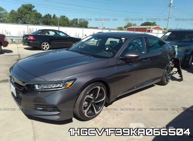 1HGCV1F39KA066504 фото 3