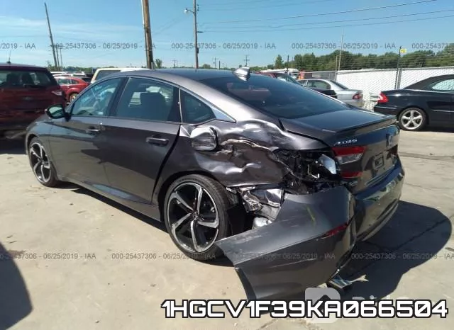 1HGCV1F39KA066504 фото 4