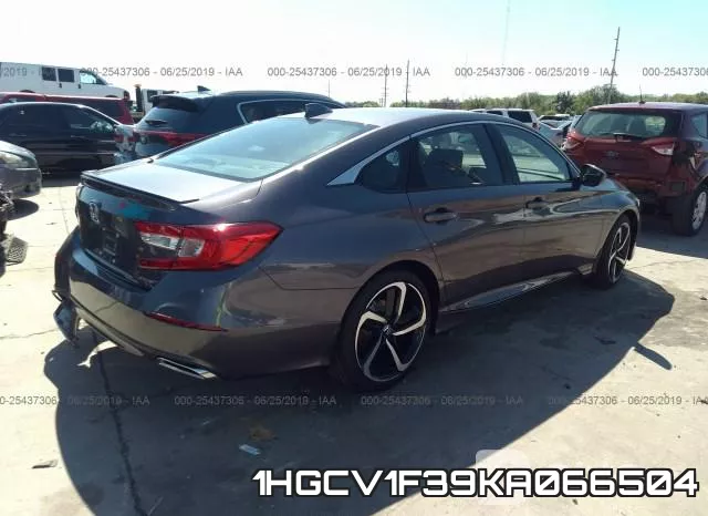 1HGCV1F39KA066504 фото 5