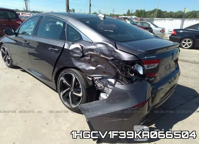 1HGCV1F39KA066504 фото 7