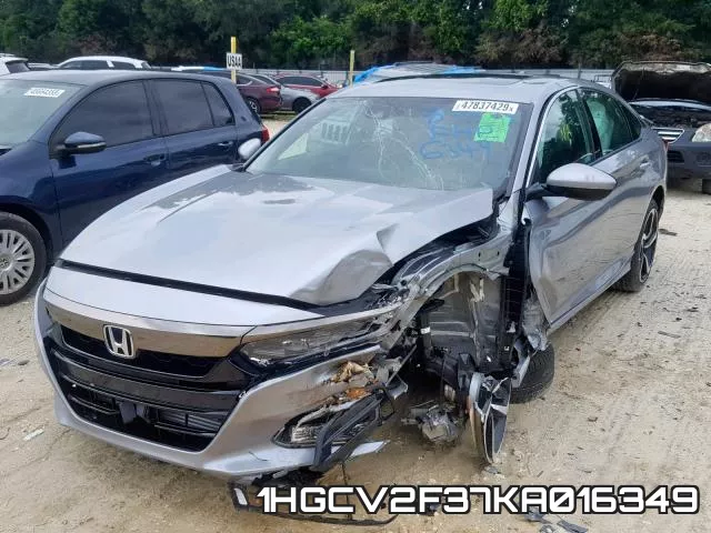 1HGCV2F37KA016349 фото 3