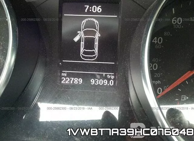1VWBT7A39HC076048 фото 8